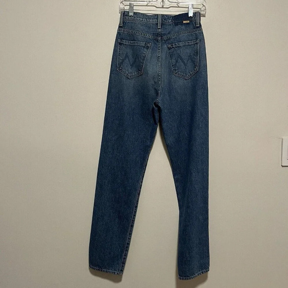 Mother Superior The Tune Up Hover Cuff Jeans in Hit The Ground Running‎ Size 25 - Picture 6 of 12
